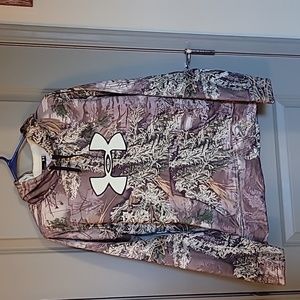 Under Armour Women's Camo Hoodie - Brown